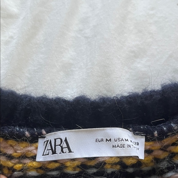 Zara Chunky Wool Blend Cardigan - Picture 2 of 3